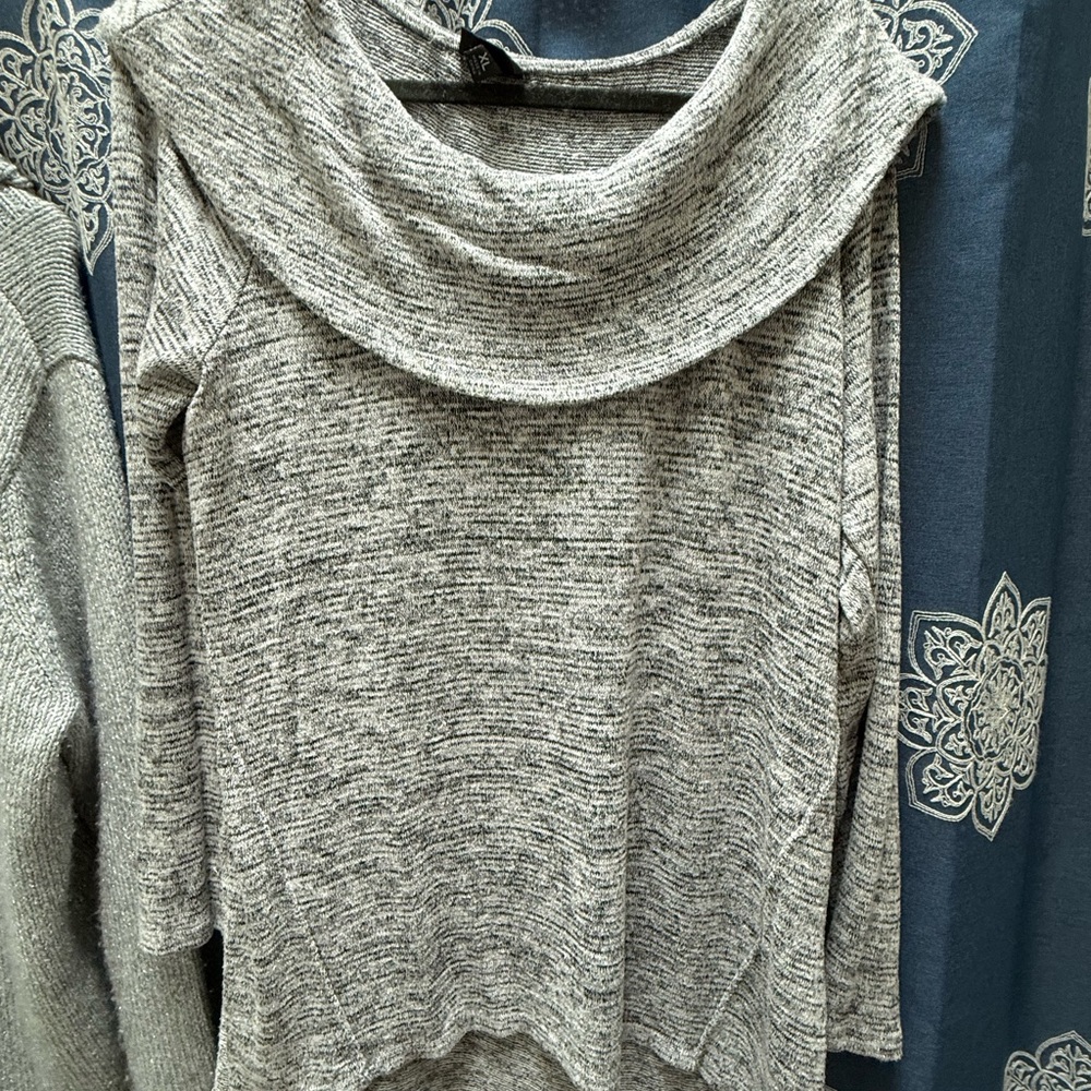 Missoni for Target Gray Cowl Neck Sweater Soft Knit